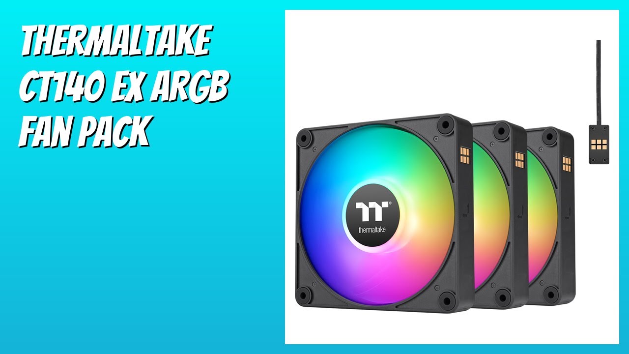 REVIEW (2026): Thermaltake CT140 EX ARGB Fan Pack. Features