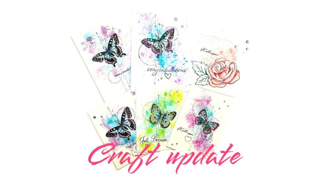 Craft update en meedoen met een kaart-challenge 🤩