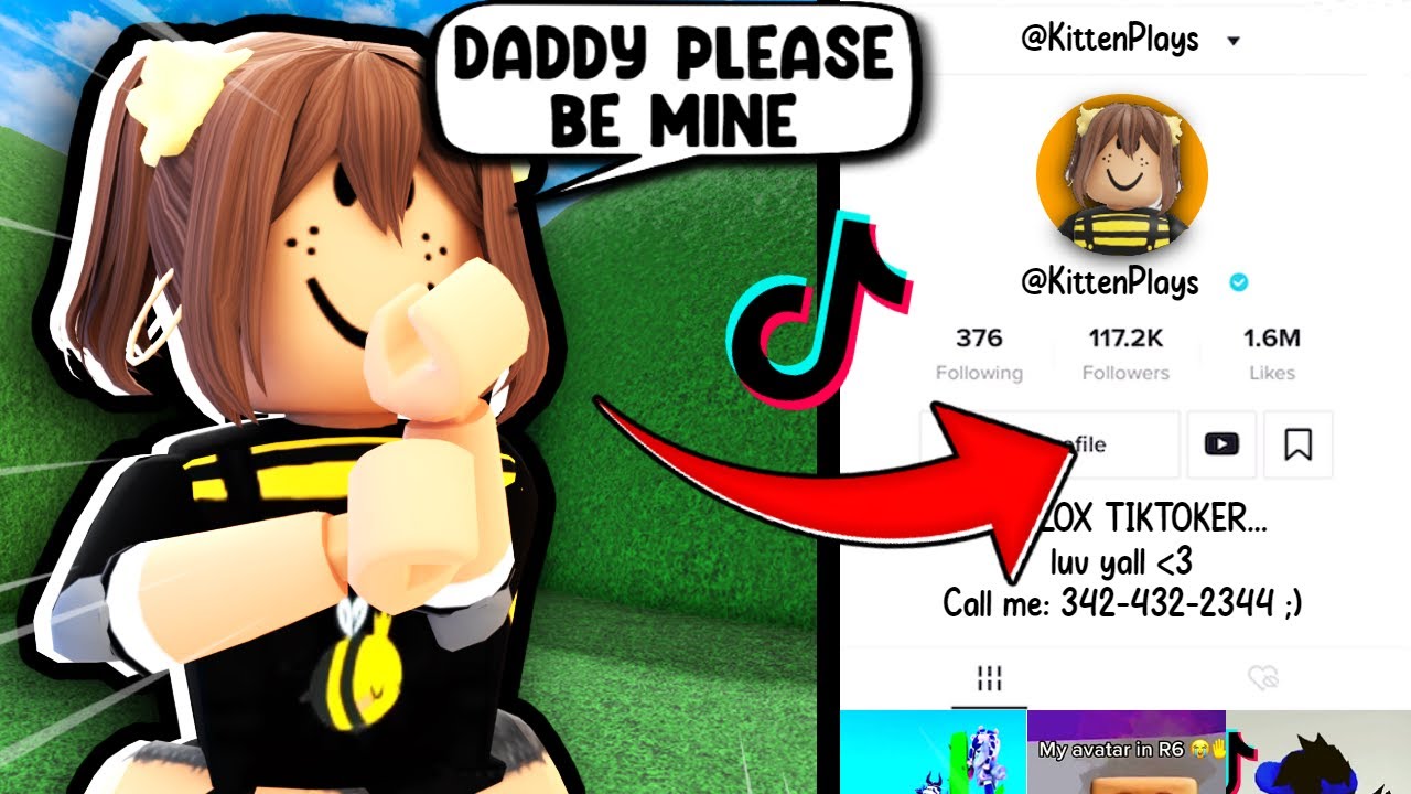 I Found A MM2 TIKTOKER That Has A CRUSH On ME...