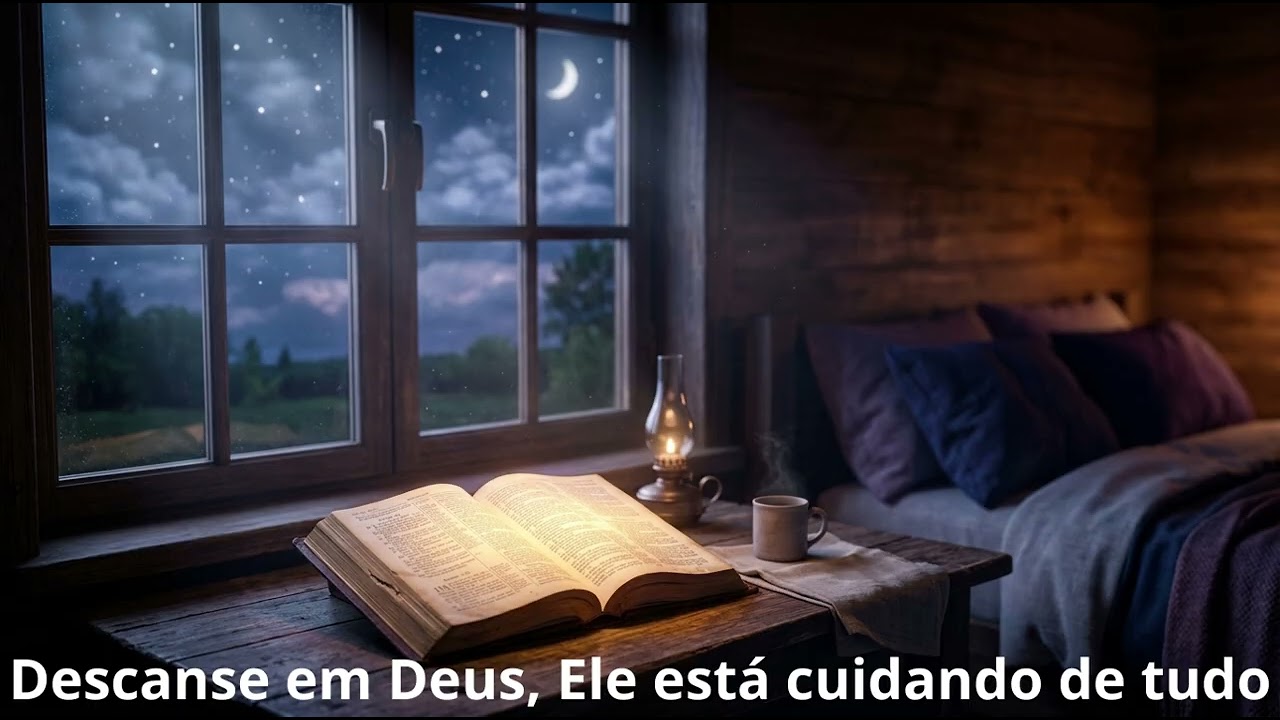Fundo Musical Instrumental para dormir em paz e descansar em Deus