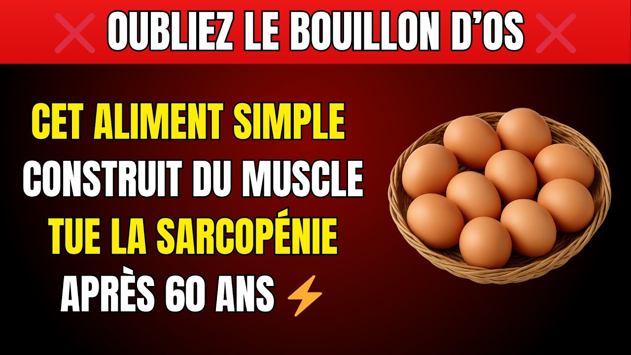 Seniors : Le Bouillon d’Os Ne Sert à Rien… Mangez CET Aliment Pour Vos Muscles !