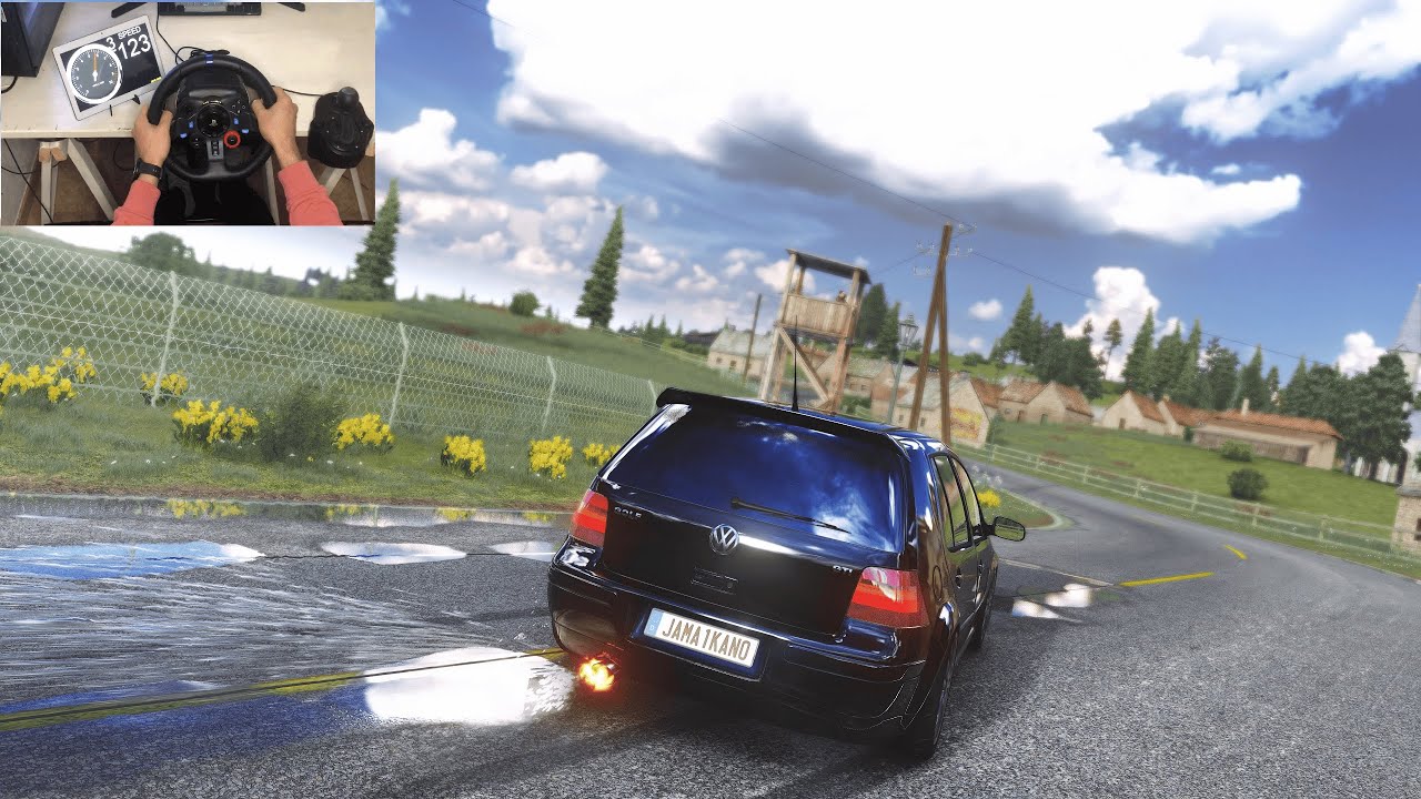 Volkswagen Golf MK4 GTI VR6 | Assetto Corsa | Steering Wheel POV