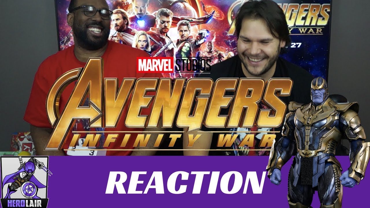 Avengers Infinity War Trailer REACTION