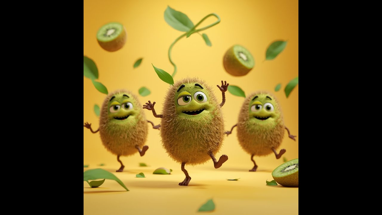 The Kiwi Fruit Song | Fun & Healthy Food Song for Preschool Kids