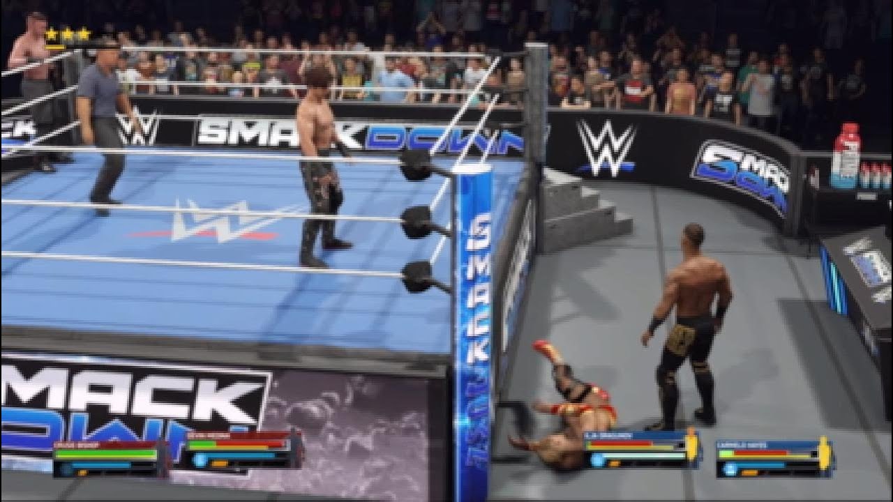 The Statement vs. Ilja Dragunov & Carmelo Hayes -- Smackdown, February 6, 2026