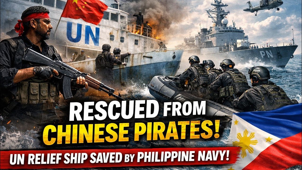 UN Relief Ship, Nasagip ng Philippine Navy Matapos Mahijack ng Chinese Pirates