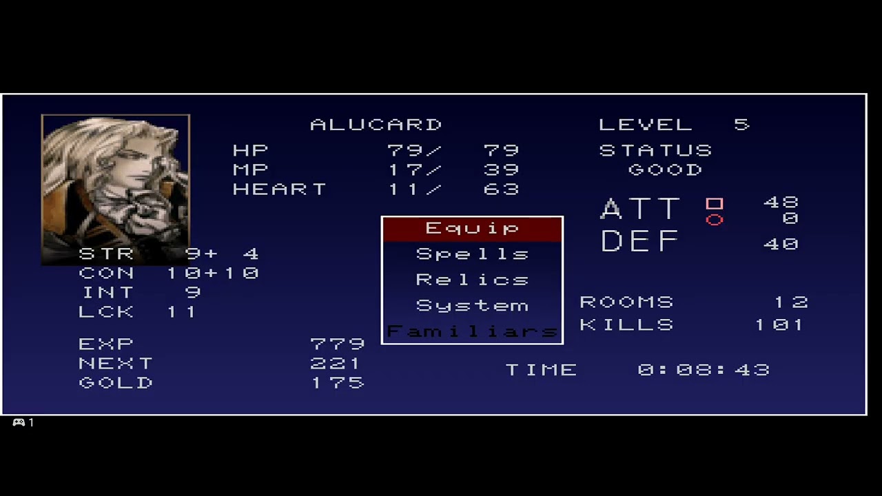 Retro gaming Castlevania symphony of the night. Let's beat the game!