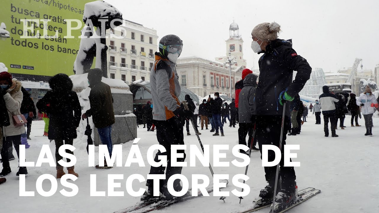 Así han vivido la borrasca los lectores de EL PAÍS