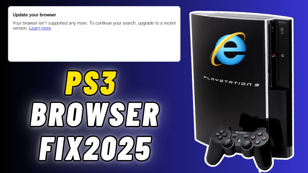 Как исправить ошибку в браузере PS3 (2025) | Быстрое и простое руководство