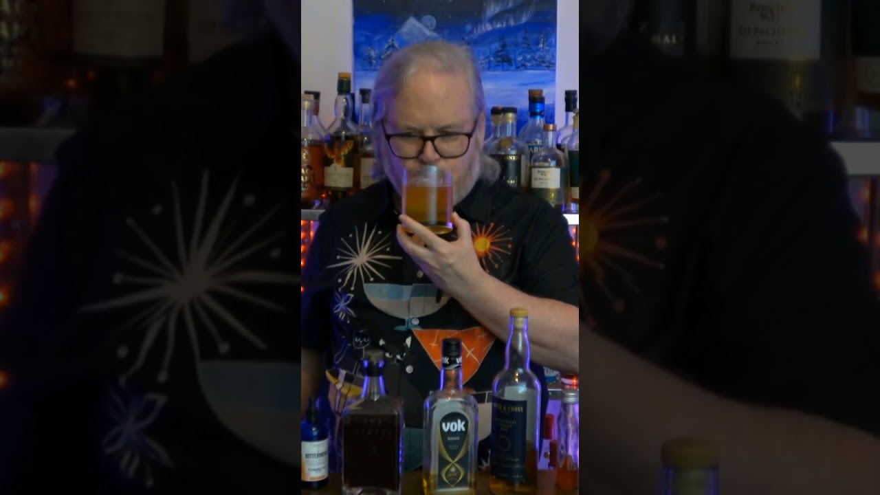 A tropical rum treat with banana: The Naked Ape  