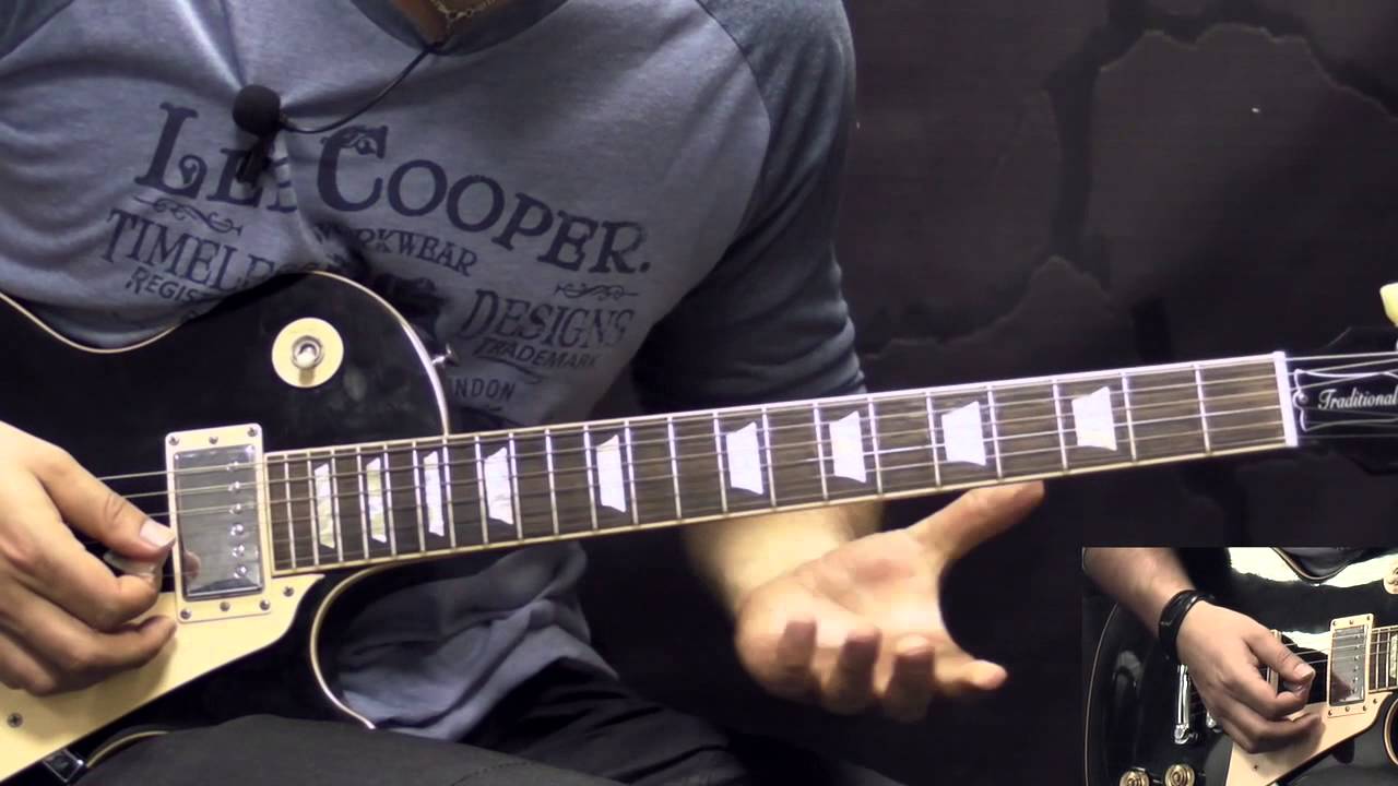 Gary Moore - Oh Pretty Woman - Blues Guitar Lesson Part2 (w/Tabs)