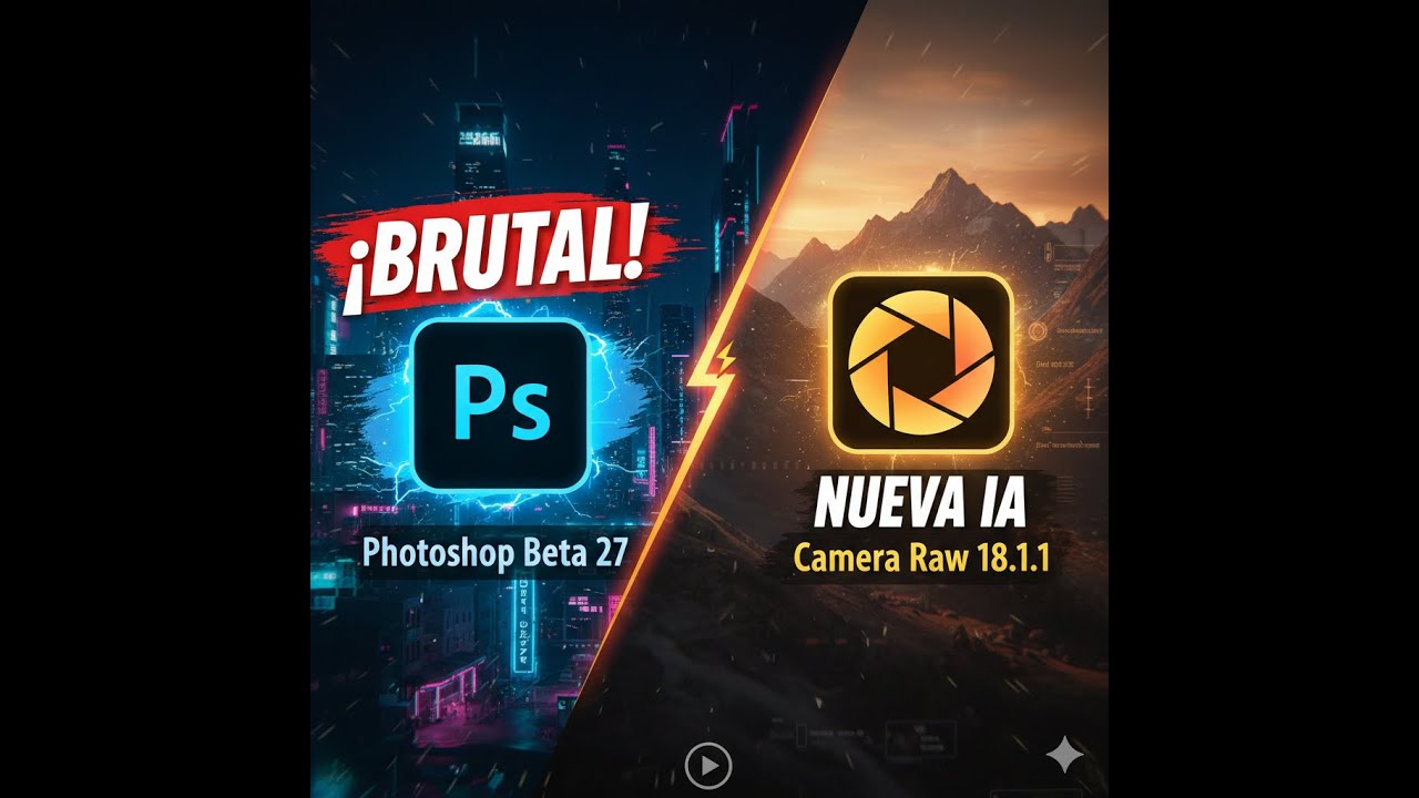 Photoshop Beta 27 + Camera Raw 18.1.1 | ¿Vale la pena actualizar? 🚀