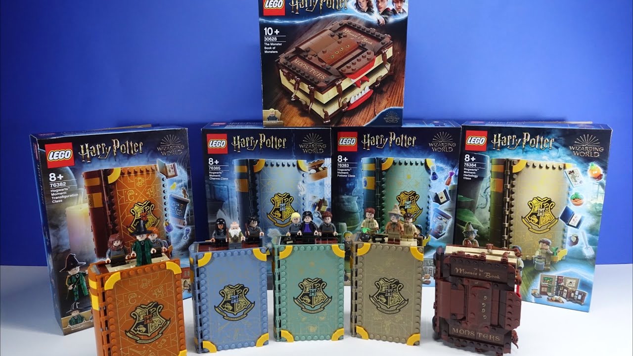 ALL LEGO Harry Potter Hogwarts Moment All Books. Fast Build.