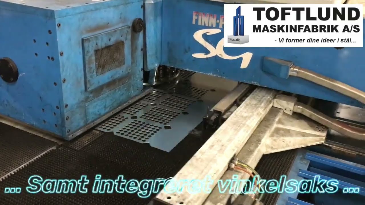 Video fra produktionen … -Vi stanser dine idéer i stål…