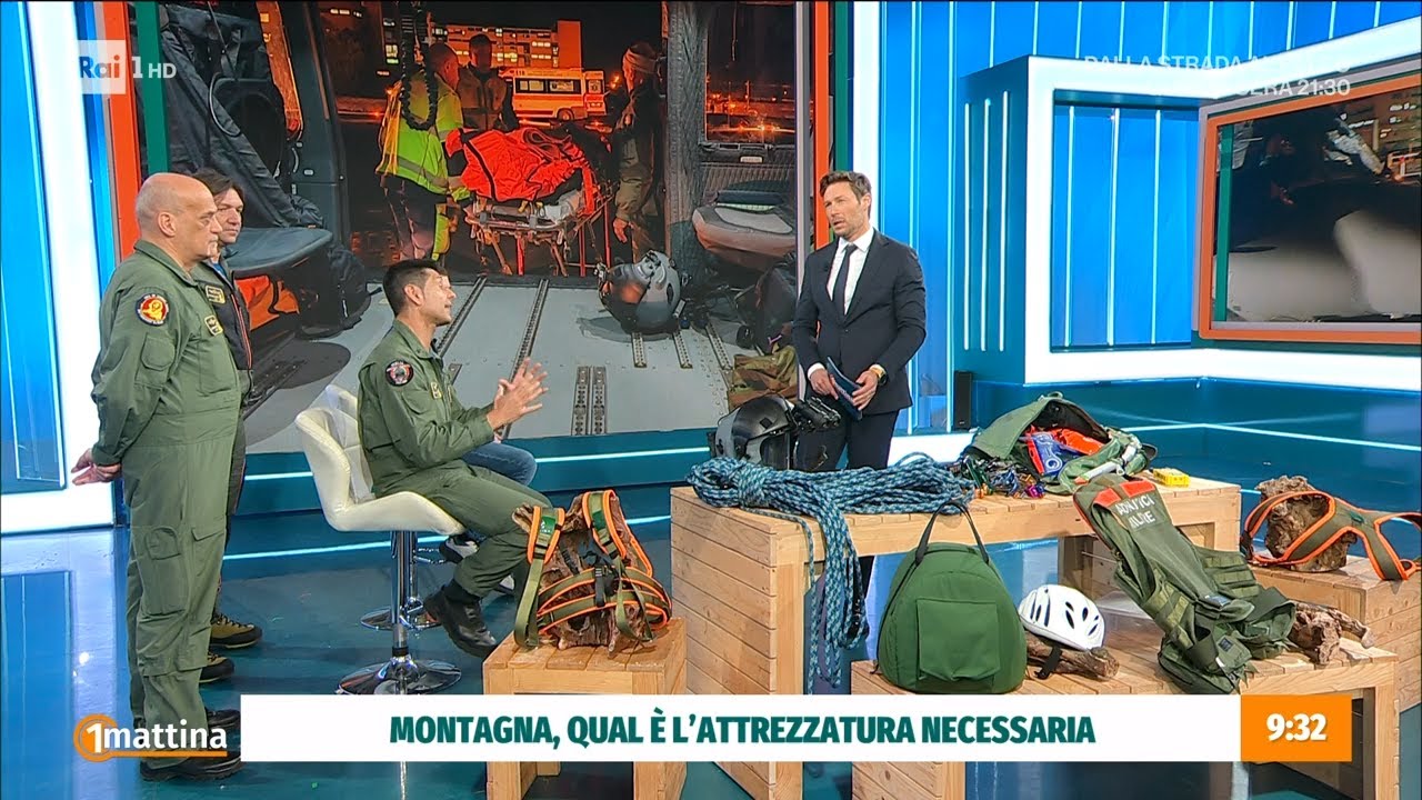 Aeronautica militare, ricerca e soccorso - Unomattina 31/01/2025