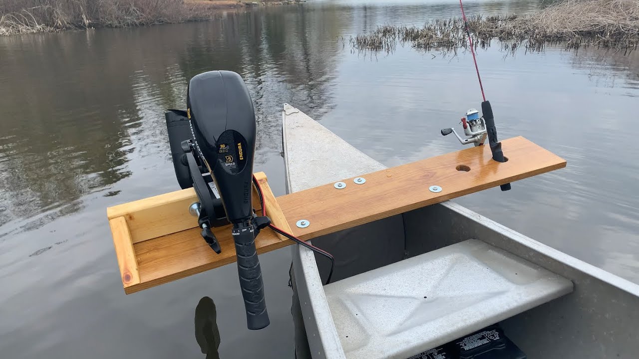 Building a Canoe Motor Mount