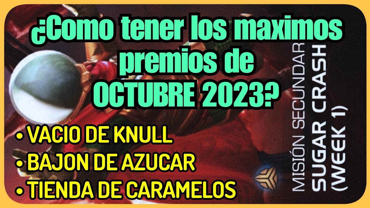 ¿CÓMO FUNCIONA LA MISIÓN SECUNDARIA OCTUBRE 2023? CONSIGUE TODOS LOS PREMIOS | MCOC