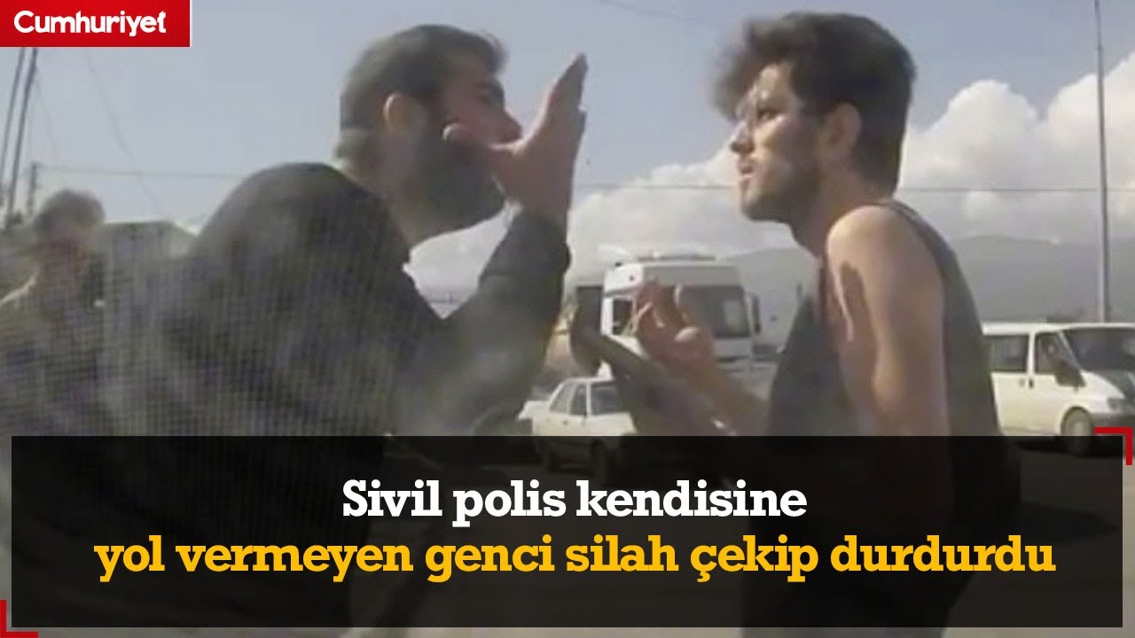 Hatay’da yurttaş ve sivil polis arasında yol verme tartışması