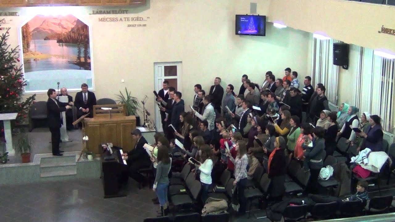 Halld, halld, halld, halld, angyalkar zengedez Szilagyperecseni baptista enekkar 20121225