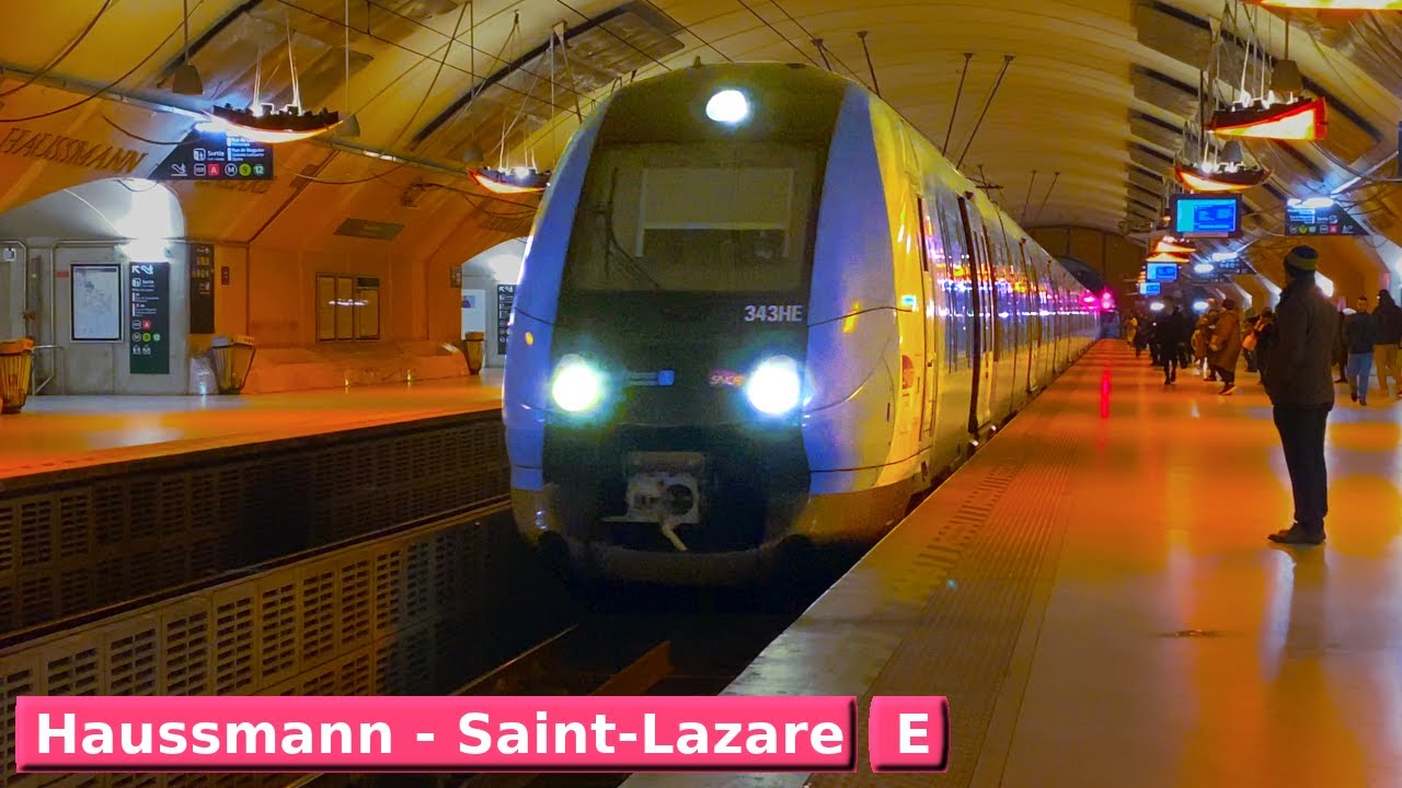 Haussmann - Saint-Lazare | RER E : Париж ( RATP Z50000 - Z22500 )