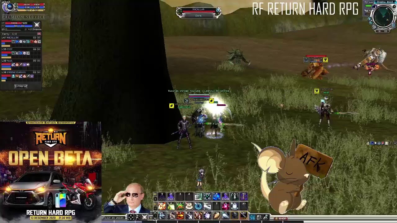 Russian stream RF ONLINE RF return HARD RPG