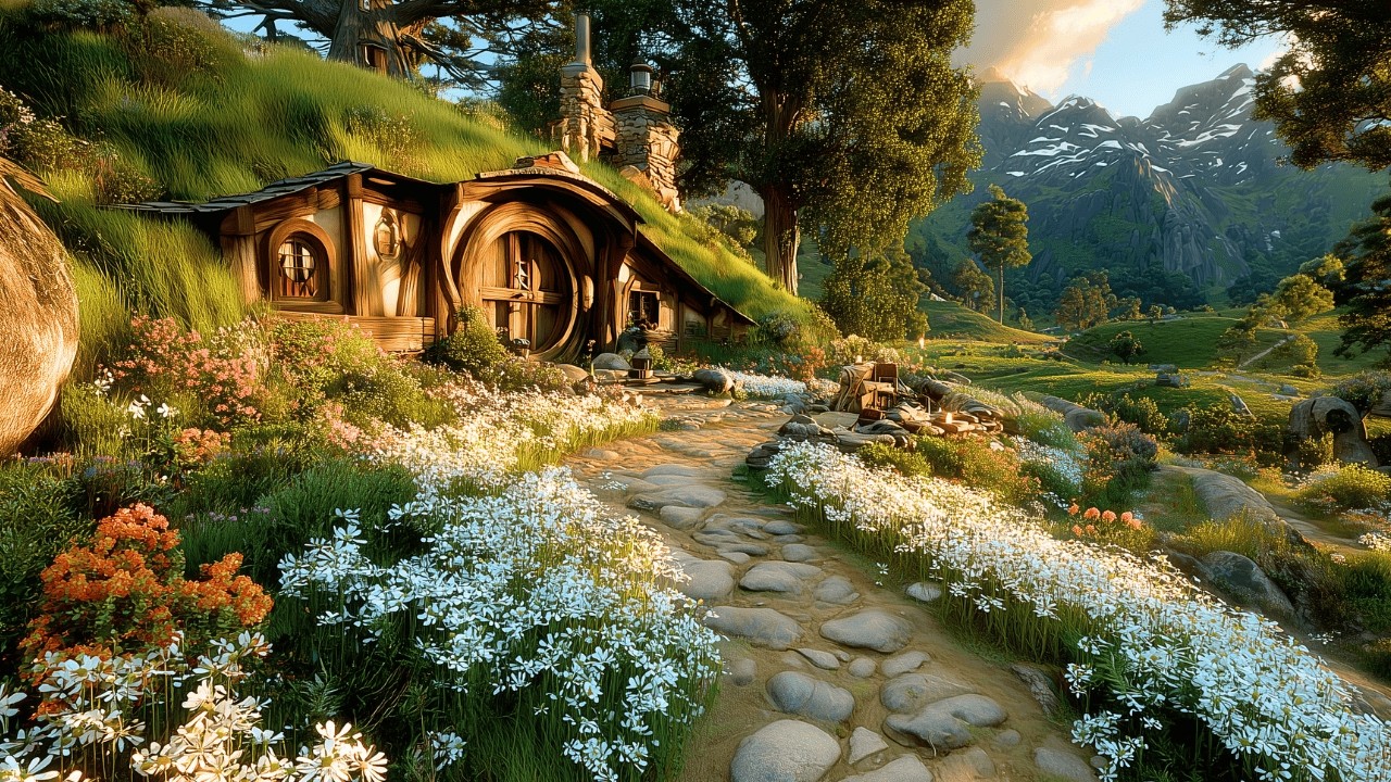 Blossoms of the Shire | Gentle Middle-Earth Music inspired by The Lord of the Rings #lotr
