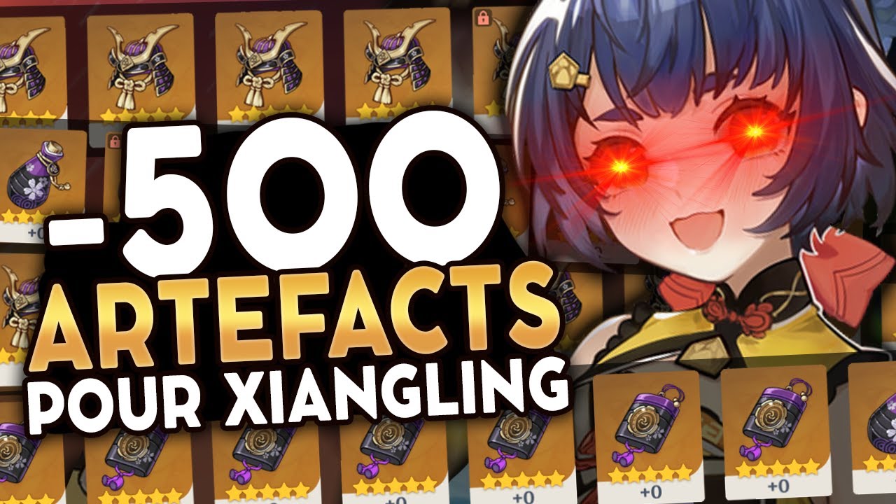J'ai SACRIFIÉ 500 ARTÉFACTS pour ma XIANGLING ! C'est un MONSTRE ! | Synthèse Artés Genshin Impact