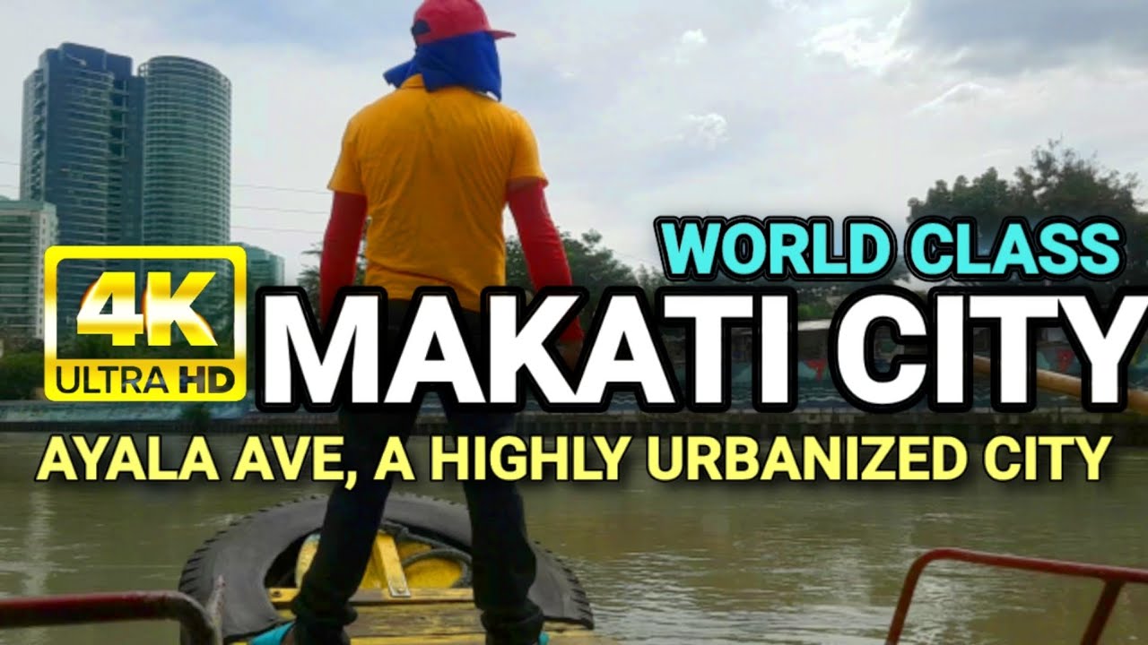 Makati City Ayala Ave [4K] Highly Urbanized City Walking Tour