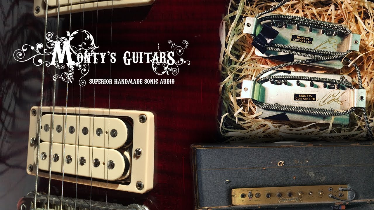 Демонстрация/обзор звукоснимателей Monty's Guitars PAF