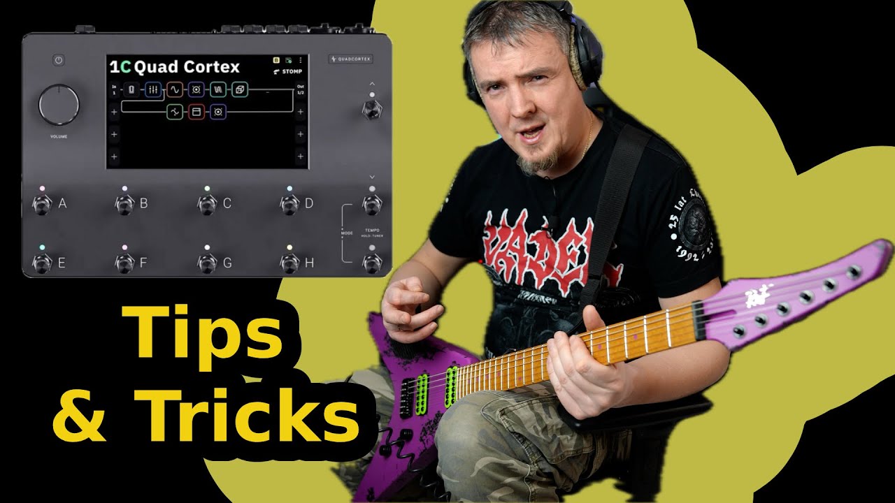 Neural Quad Cortex | Max CPU | Tips and Tricks | Ruf Guitars Professor Vinci