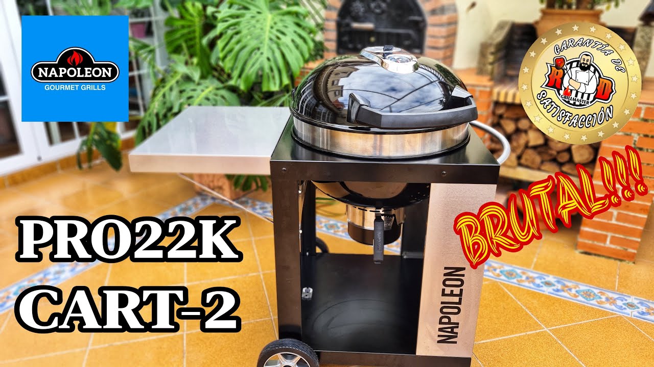 BBQ Napoleón PRO22K CART-2. Unboxing & Review |RDGrillmaster.