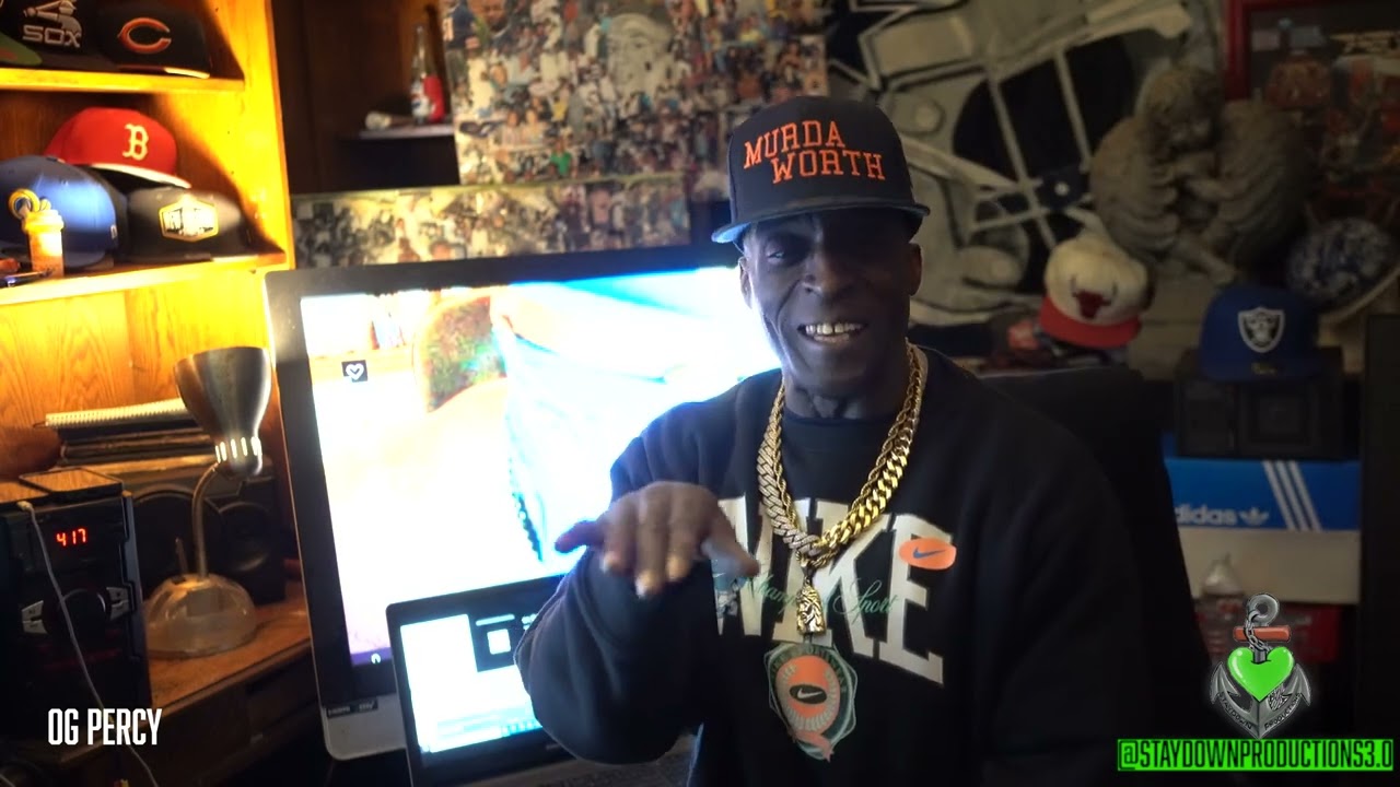 OGPercy-how he got put in the set+Tagging a blood neighborhood "They know we here now" The Black Box