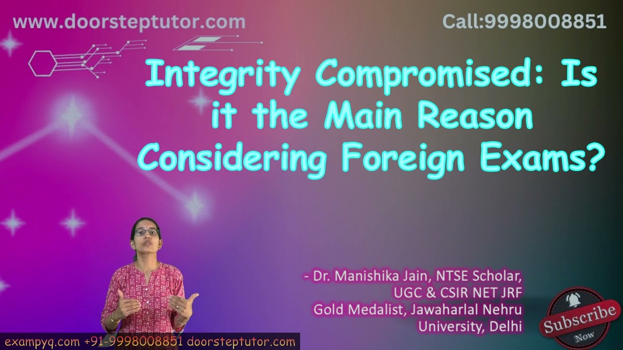 Integrity Compromised: Is it the Main Reason Considering Foreign Exams? #ap #dsat #sat #gre #gmat