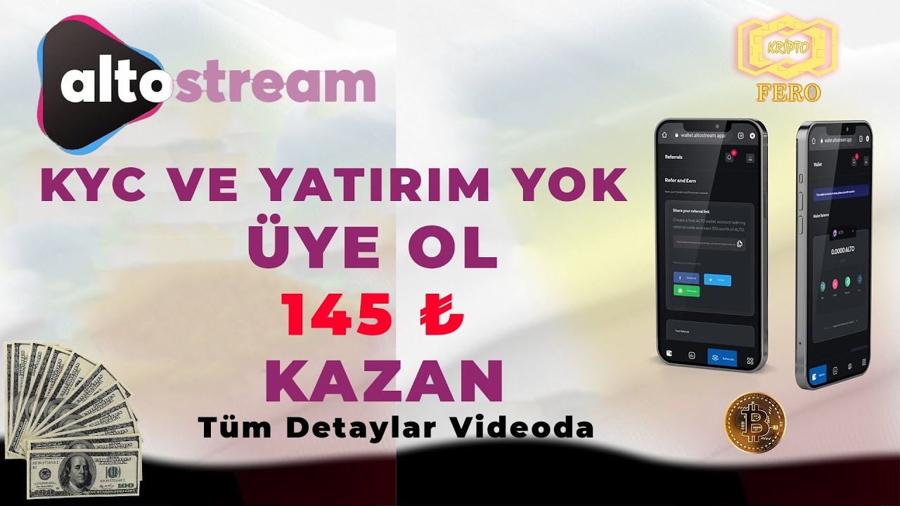Altostream ile 145 TL Kazan | Altostream Airdrop | Altostream Kayıt Olma