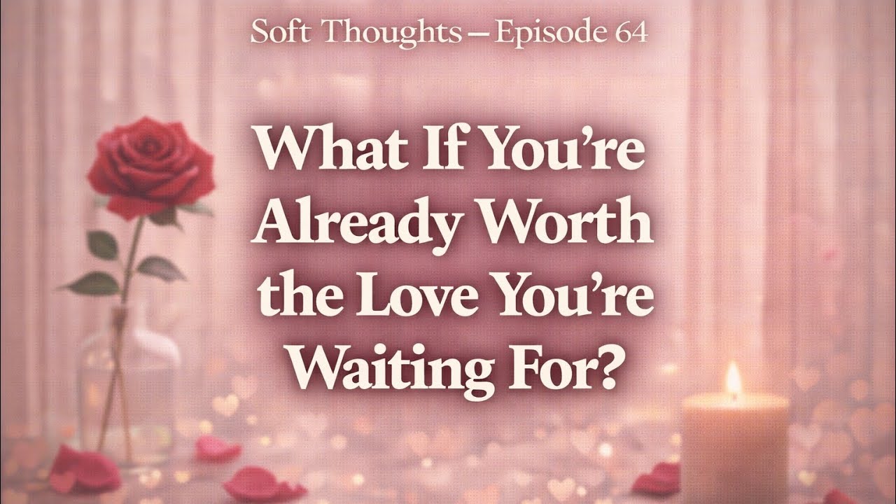 What If You’re Already Worth the Love You’re Waiting For? | Soft Thoughts Episode 64