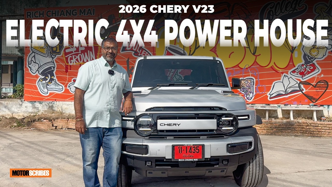 Chery iCar V23 Walkaround - JSW planuje wprowadzić ten model do Indii!