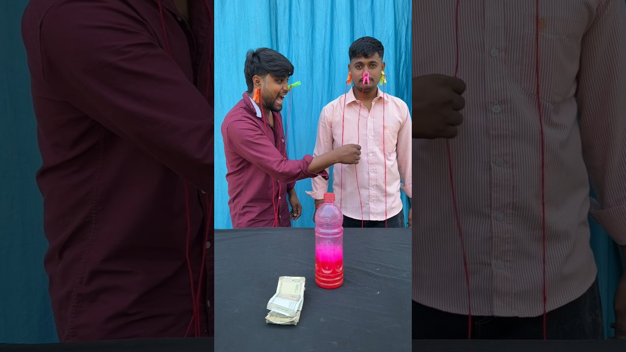 amazing bottle flip and punishment funny family challenge..... #game #sports