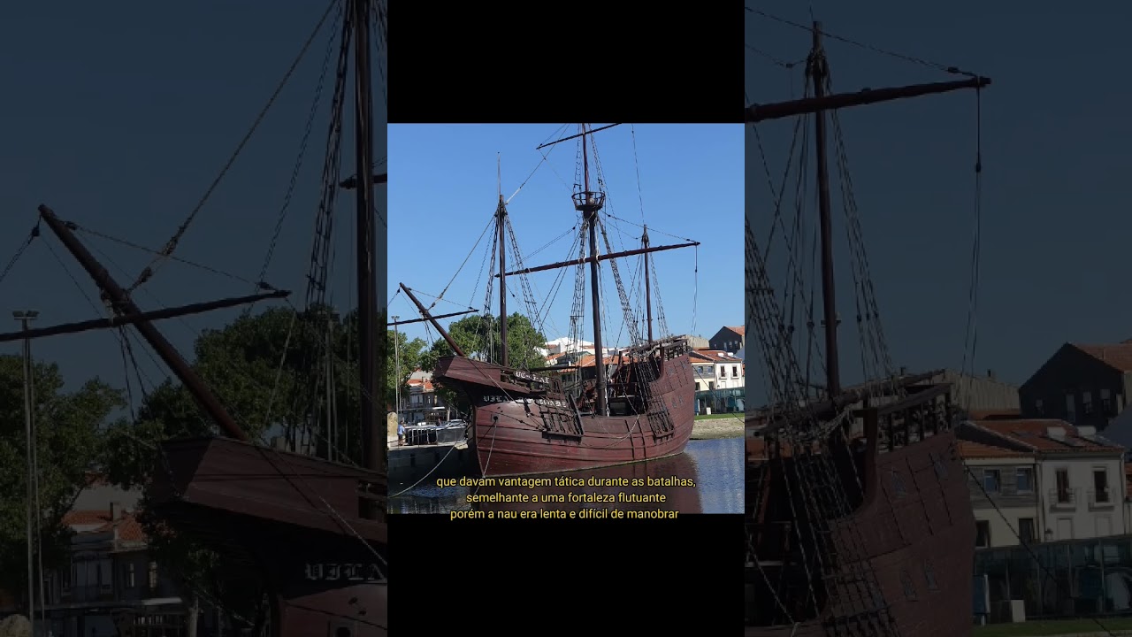 Qual a diferen&ccedil;a entre uma nau, uma caravela e um gale&atilde;o? #historia #history #curiosidades