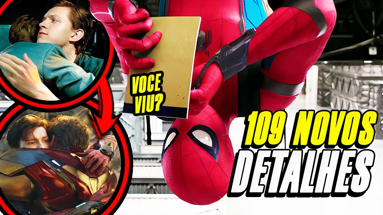EXPLICADO! 109 DETALHES EM HOMEM ARANHA DE VOLTA AO LAR (EASTER EGG + REFERÊNCIAS) SAGA MARVEL