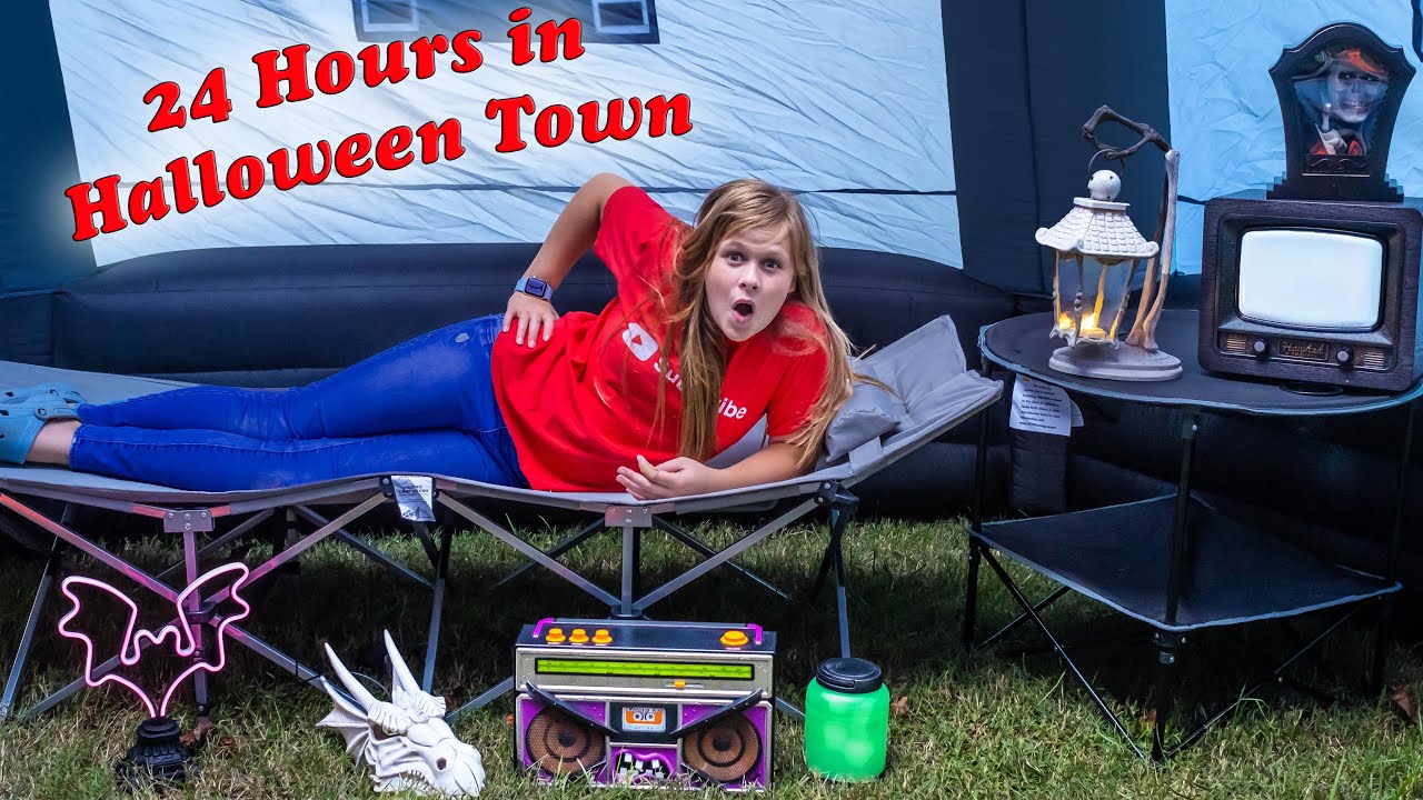 Assistant Spends 24 Hours in the Halloween Fort