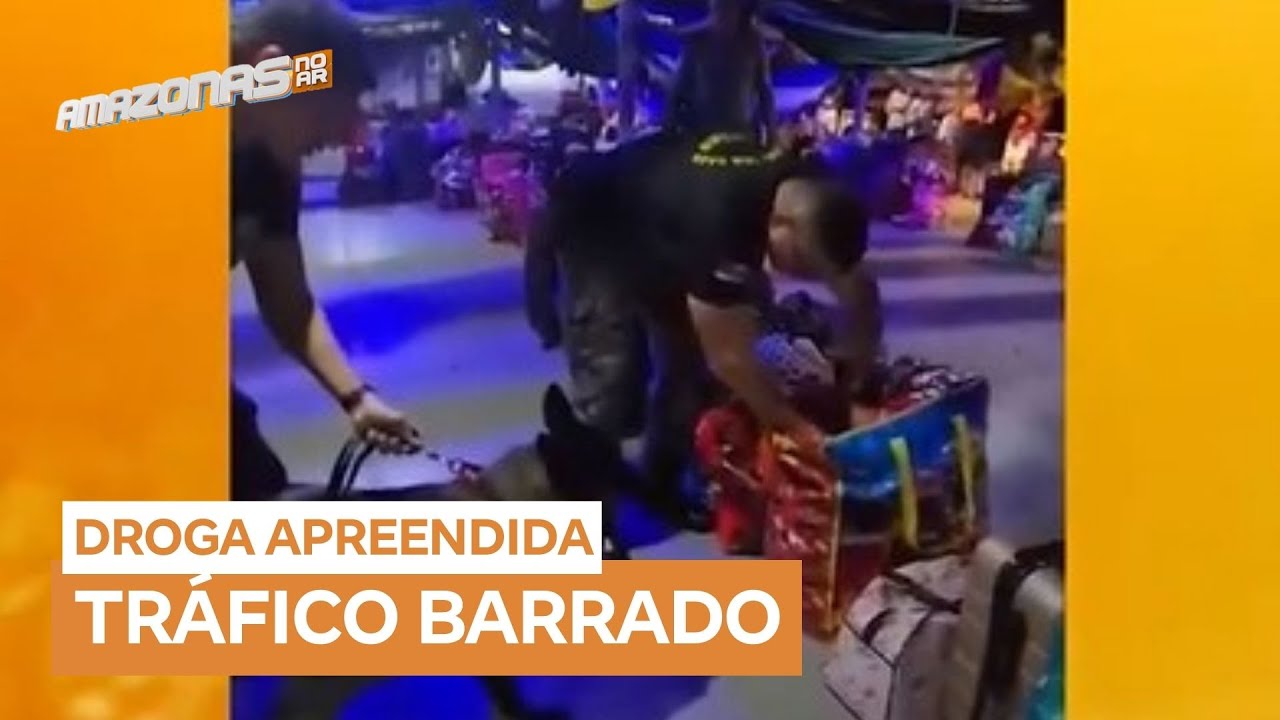 Operação intercepta drogas e óleo de maconha em barco no Amazonas