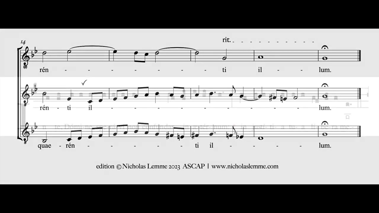 Bonus est Dominus ~G.P. Palestrina for TTB a cappella  |  Our Lady of Guadalupe Seminary Choir