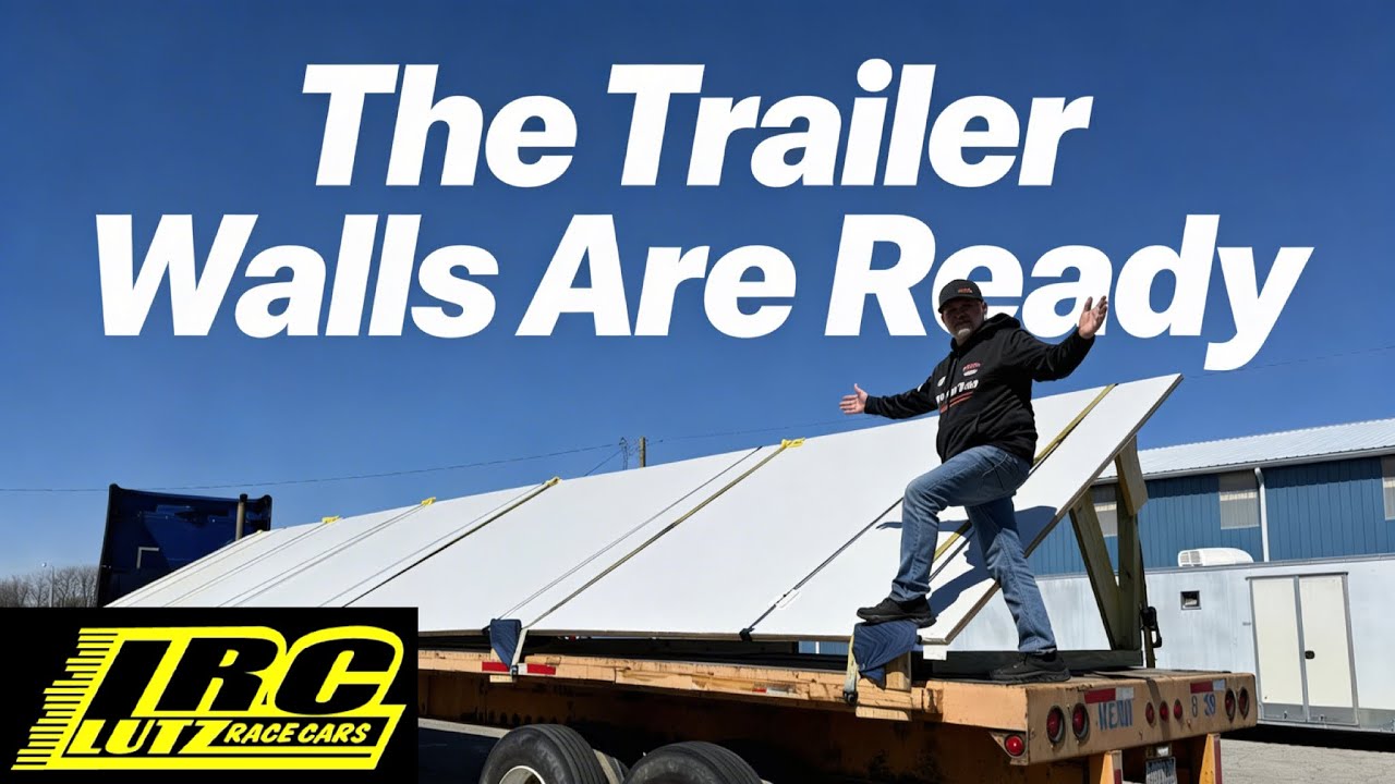 THE TRAILER WALLS ARE READY