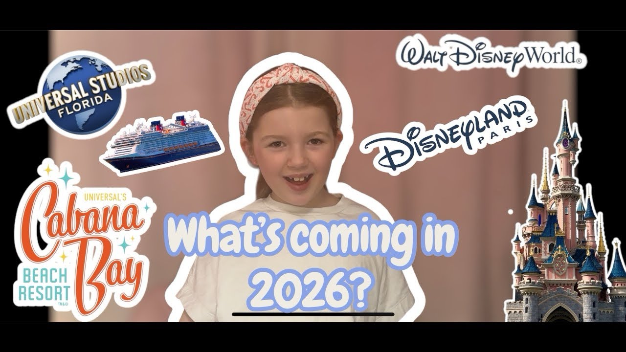 From Disneyland Paris to Florida 2026 – My Disney Trips! 🚢🎢
