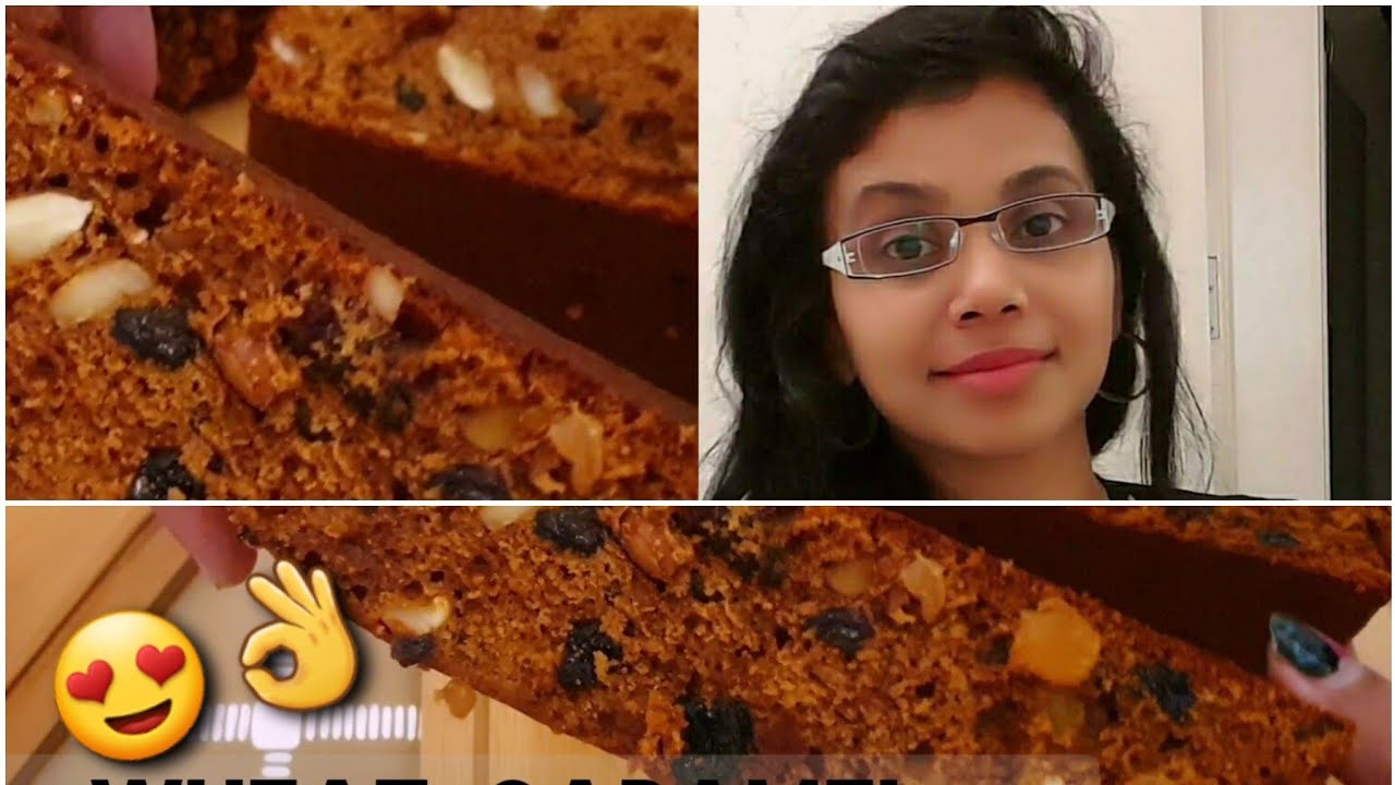 Delicious 😋 Wheat Caramel Plum Cake..  No soaking.. easy  and quick  recipe...