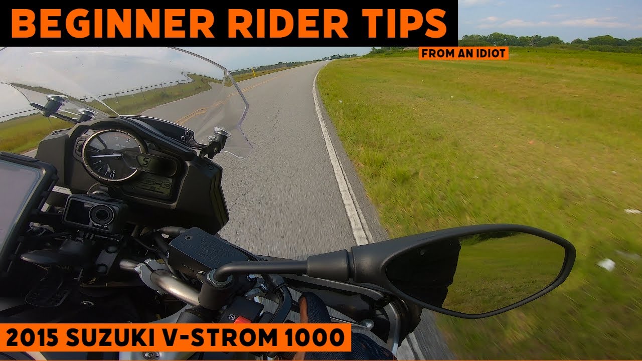 Beginner Rider Tips from a Big Ape | Suzuki V-Strom 1000