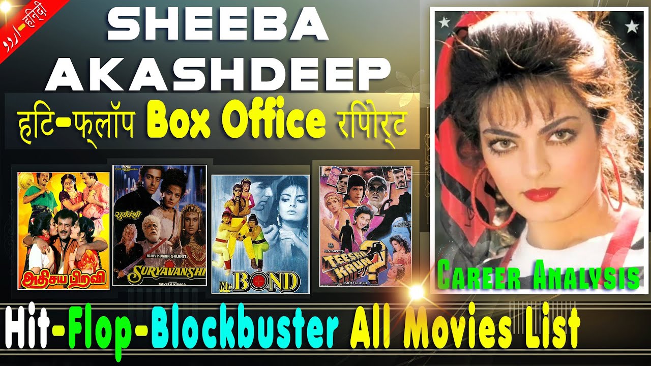 Sheeba Akashdeep Hit or Flop Blockbuster All Movies List, Filmography & Box Office Collection