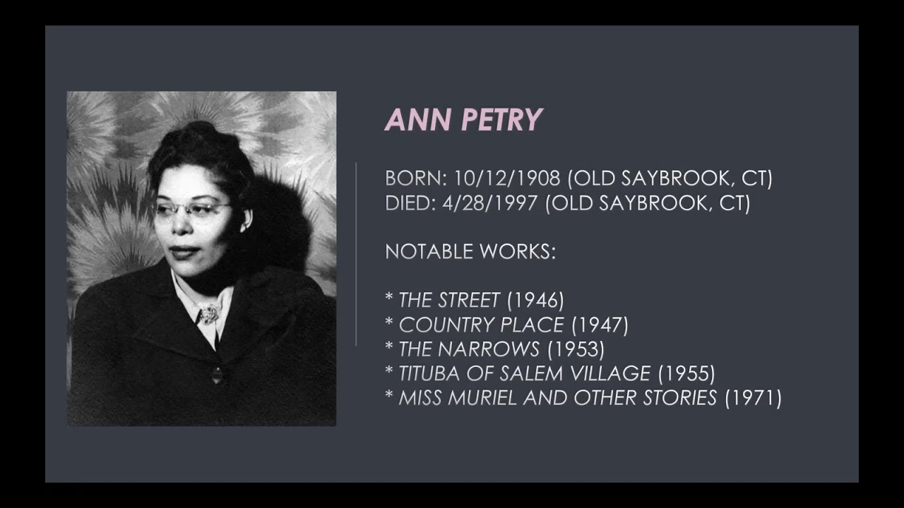 Ann Petry Black History Month Podcast