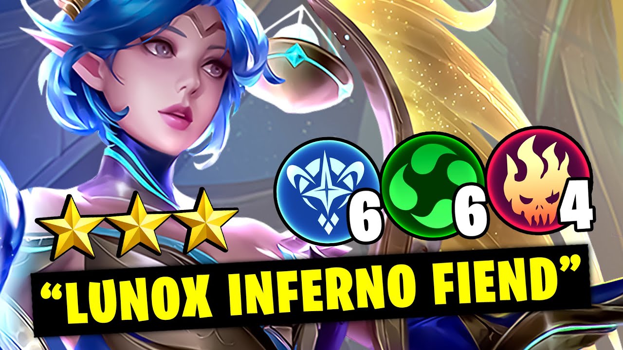 LANGSUNG ULTI COCOL SANA SINI - LUNOX INFERNO FIEND! - Magic Chess Mobile Legends