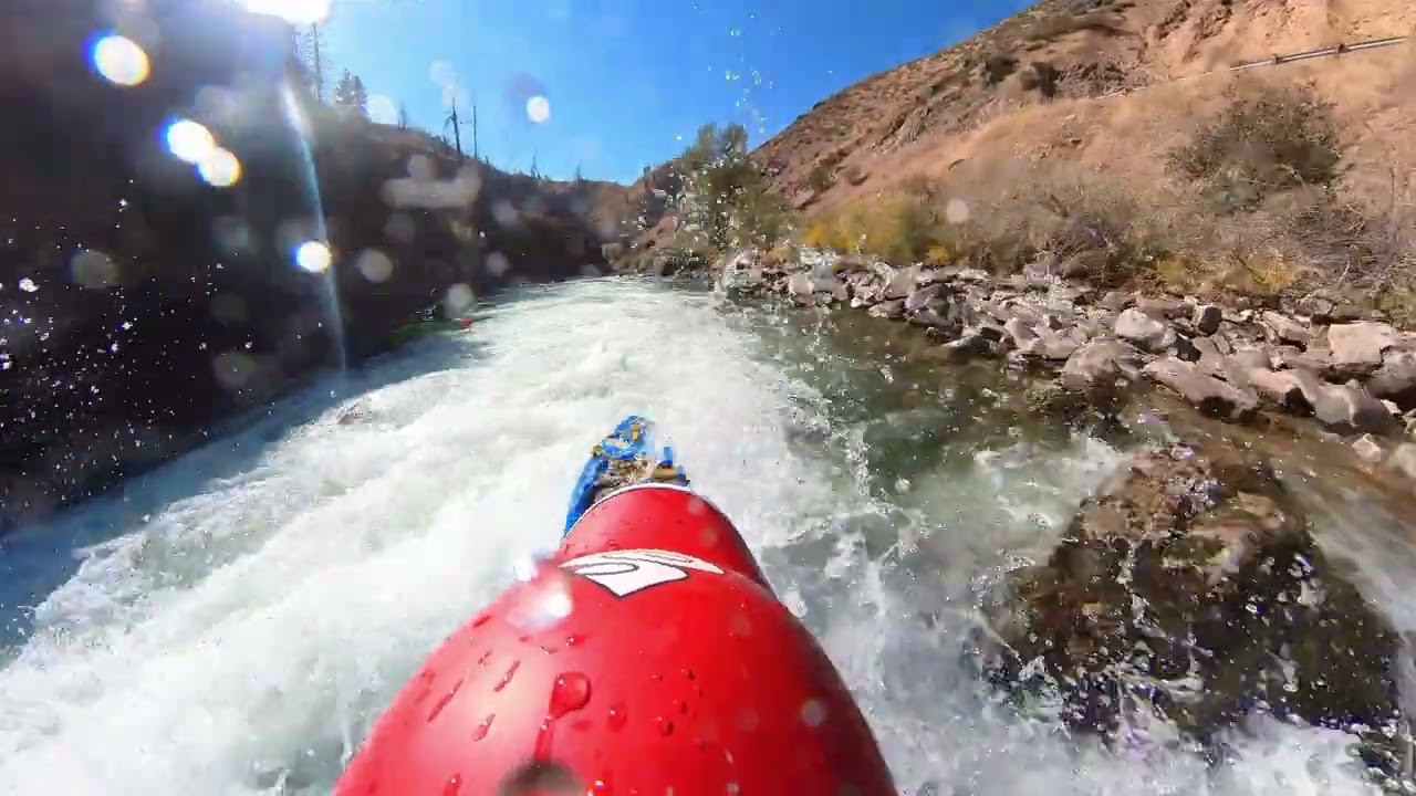 South fork payette blackadar canyon. low water. @BlackflyCanoes